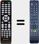 Original remote control 306045097FHUN006 (894526-24S17T2)