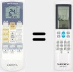 Universal remote control Aircoplus (42530)