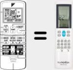 Universal remote control Aircoplus (42530)