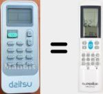 Universal remote control Aircoplus (42530)