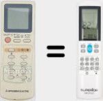 Universal remote control Aircoplus (42530)