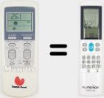 Universal remote control Aircoplus (42530)