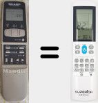 Universal remote control Aircoplus (42530)