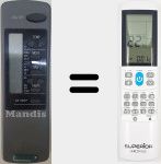 Universal remote control Aircoplus (42530)