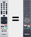 Original remote control RC43135P (23574418)