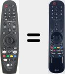 Original remote control MR21GA (AKB76039701)