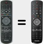 Original remote control RC43J-01 ENGLISH (996592104463)