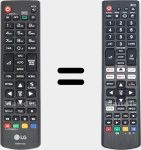 Universal remote control Universal TV LG