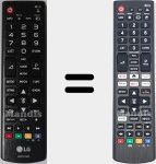 Universal remote control Universal TV LG