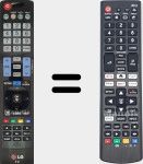 Universal remote control Universal TV LG
