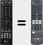 Universal remote control Universal TV LG