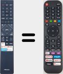 Universal remote control Universal TV Hisense