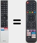 Universal remote control Universal TV Hisense