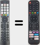 Universal remote control Universal TV Hisense