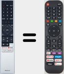 Universal remote control Universal TV Hisense