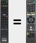 Universal remote control Universal TV Sony