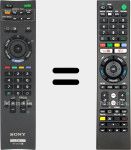 Universal remote control Universal TV Sony