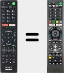 Universal remote control Universal TV Sony