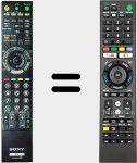 Universal remote control Universal TV Sony