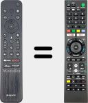 Universal remote control Universal TV Sony