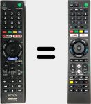 Universal remote control Universal TV Sony