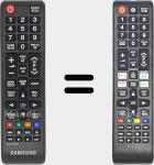 Universal remote control Universal TV Samsung