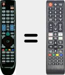 Universal remote control Universal TV Samsung