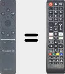 Universal remote control Universal TV Samsung