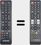 Universal remote control Universal TV Samsung