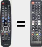 Universal remote control Universal TV Samsung