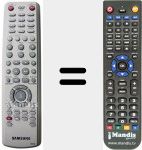 Replacement remote control for 00023 M