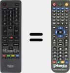 Replacement remote control for HTR-A18LN (0530015573)