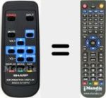 Replacement remote control for RRMCG1017MPPZ (0NYGR7BD1NESP)