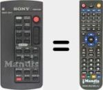 Replacement remote control for RMT-811 (147676823)