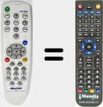 Replacement remote control for AVerDiGi (RM-JP)