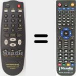 Replacement remote control for RC5000CD (313922882600)