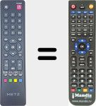 Replacement remote control for 32MTB2000