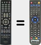 Replacement remote control for CT-90275 (75005729)
