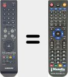 Replacement remote control for AA59-00382A