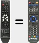 Replacement remote control for HTQ20 (AH5901643C)