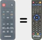 Replacement remote control for AH81-11699A