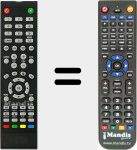 Replacement remote control for AKA006
