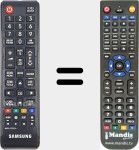 Replacement remote control for BN59-01323A