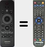 Replacement remote control for 996510040711