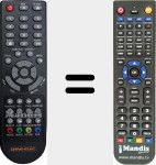 Replacement remote control for So Speaky HDMI + (SoSpeakyHDMIPlus)