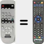 Replacement remote control for 1515068