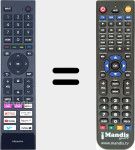 Replacement remote control for ERF3D80H (T288493)