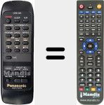 Replacement remote control for EUR643805