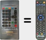 Replacement remote control for FB 31 TOP