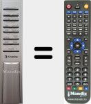 Replacement remote control for FMH592